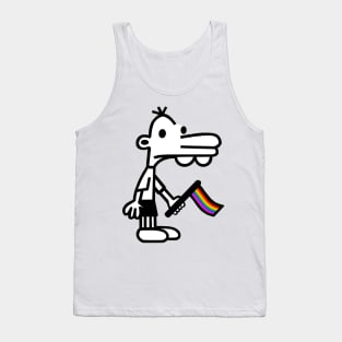 Manny Heffley Pride Flag Tank Top